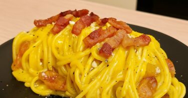 Spaghetti à la Carbonara (recette italienne originale)