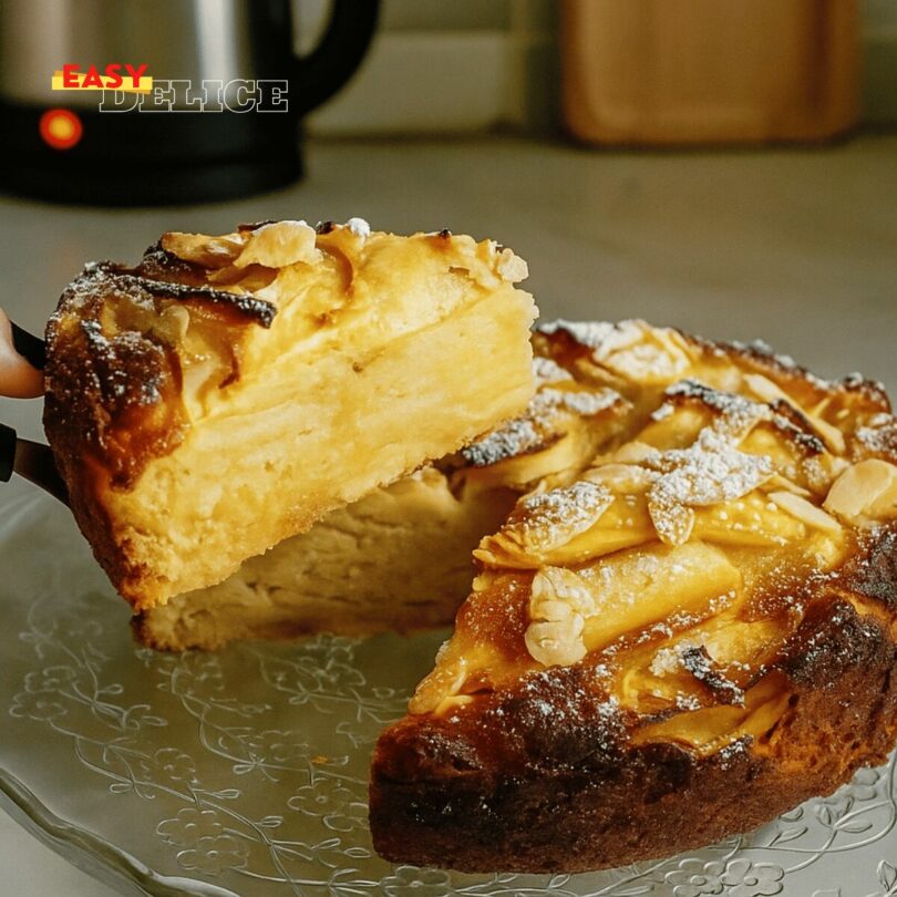 Gâteau invisible aux pommes façon Cyril Lignac