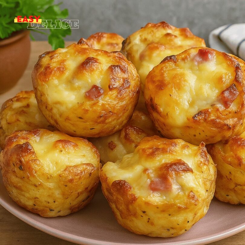 Recette de Bouchées au Lardons et Comté – Idée Apéro Rapide