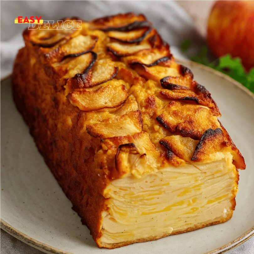Gâteau Invisible aux Pommes : La Recette Légère et Ultra Moelleuse