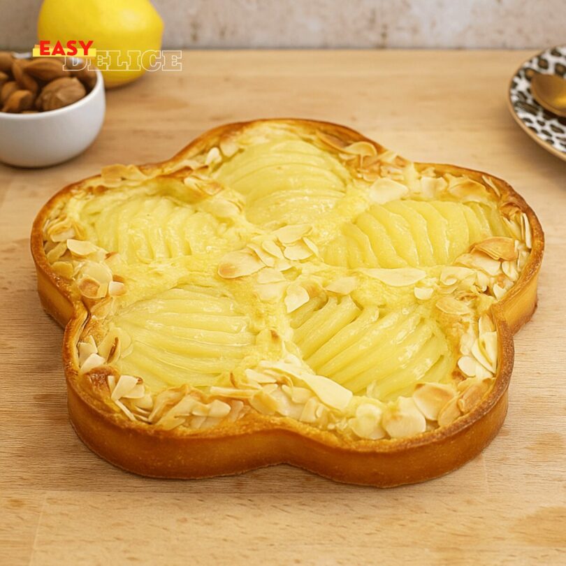 Tarte Amandine aux Poires