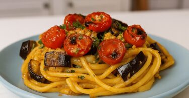 Pâtes aux Aubergines : La Recette Italienne Simple et Savoureuse