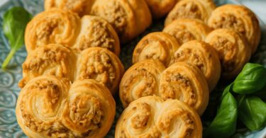 Palmiers à la tapenade et au fromage