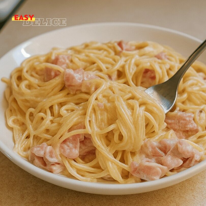 Pâtes au Jambon et Fromage