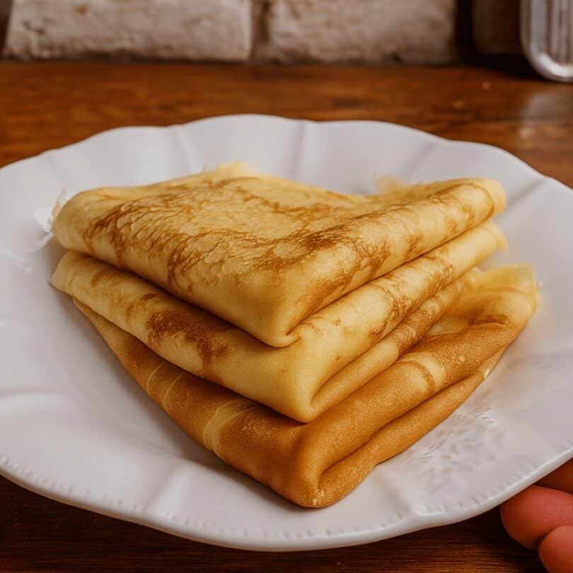 Crêpes Légères Sans Sucre Ni Beurre