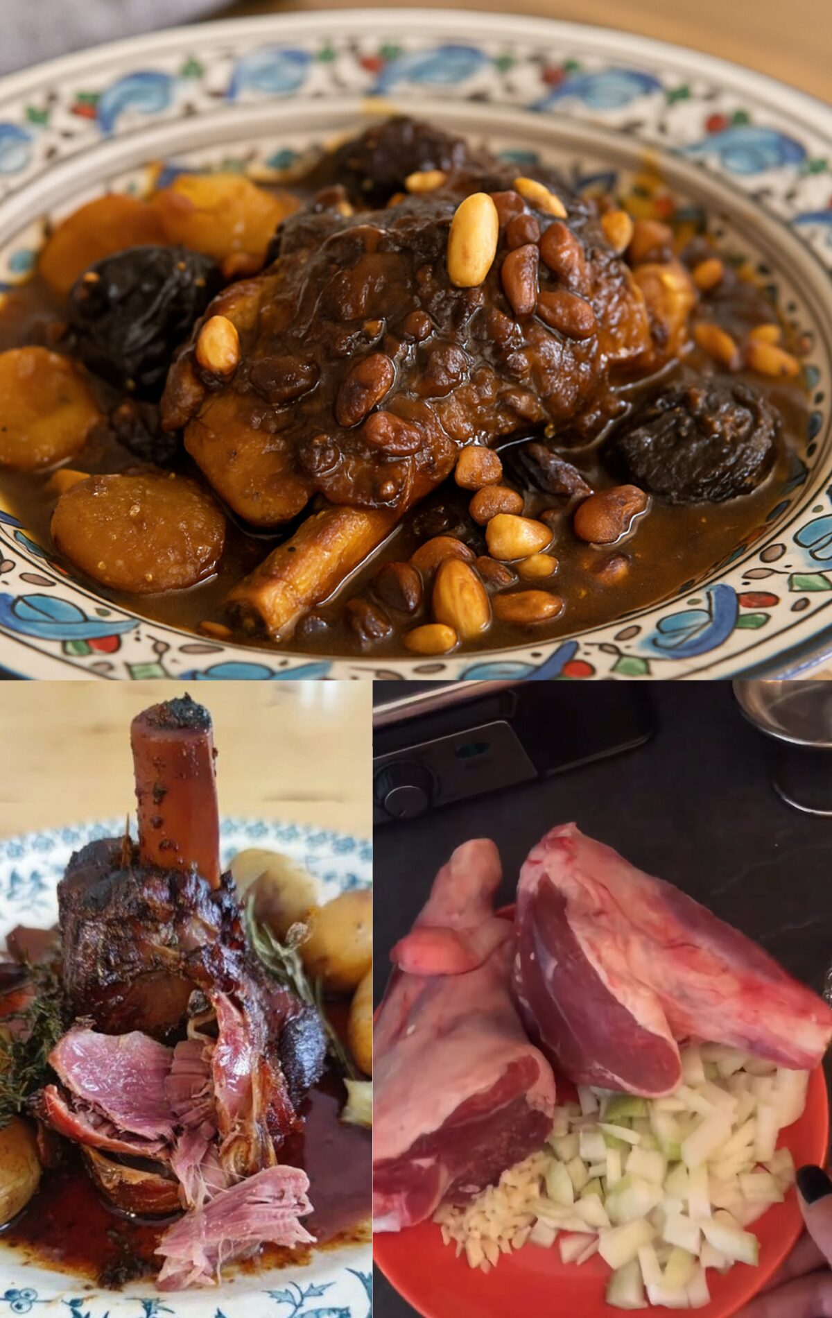  Tajine à l’agneau aux fruits secs