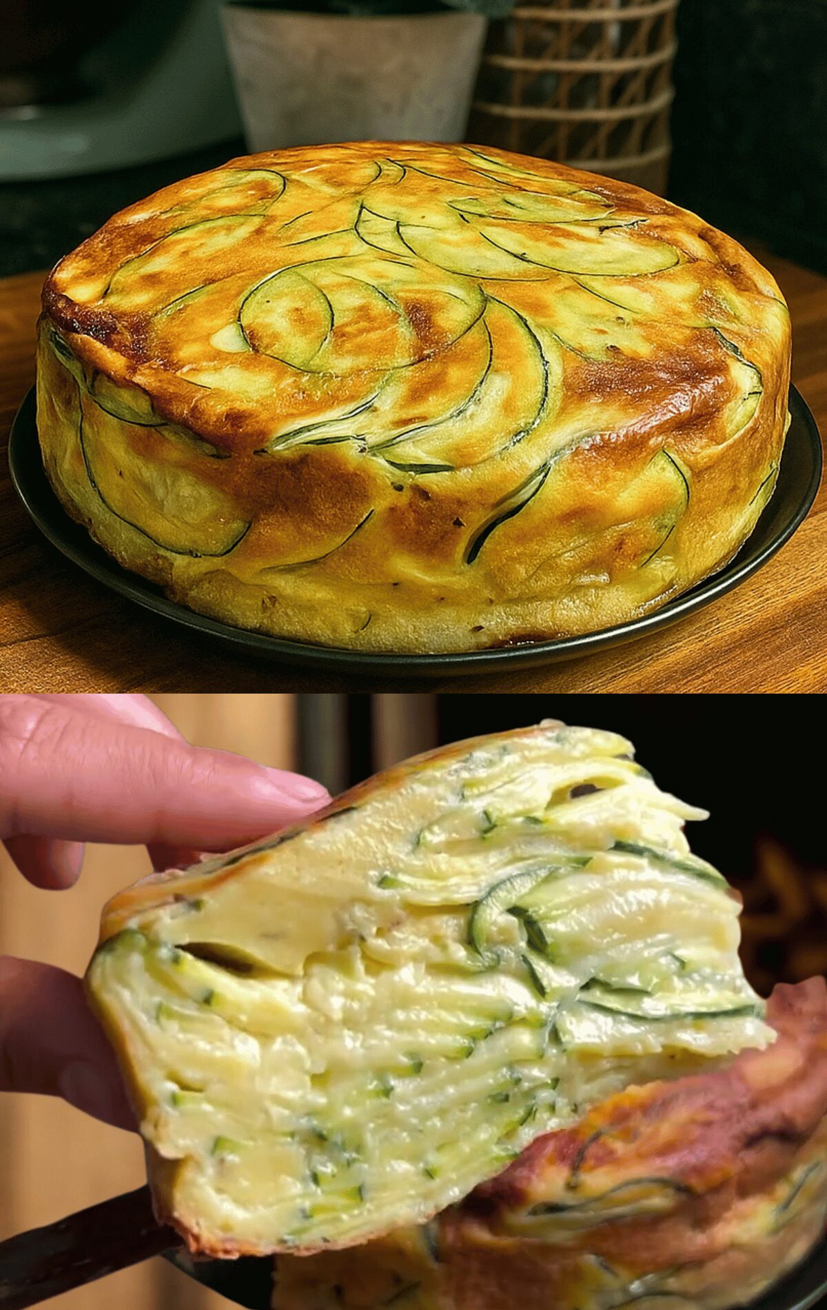  Gâteau invisible à la courgette — version grand chef