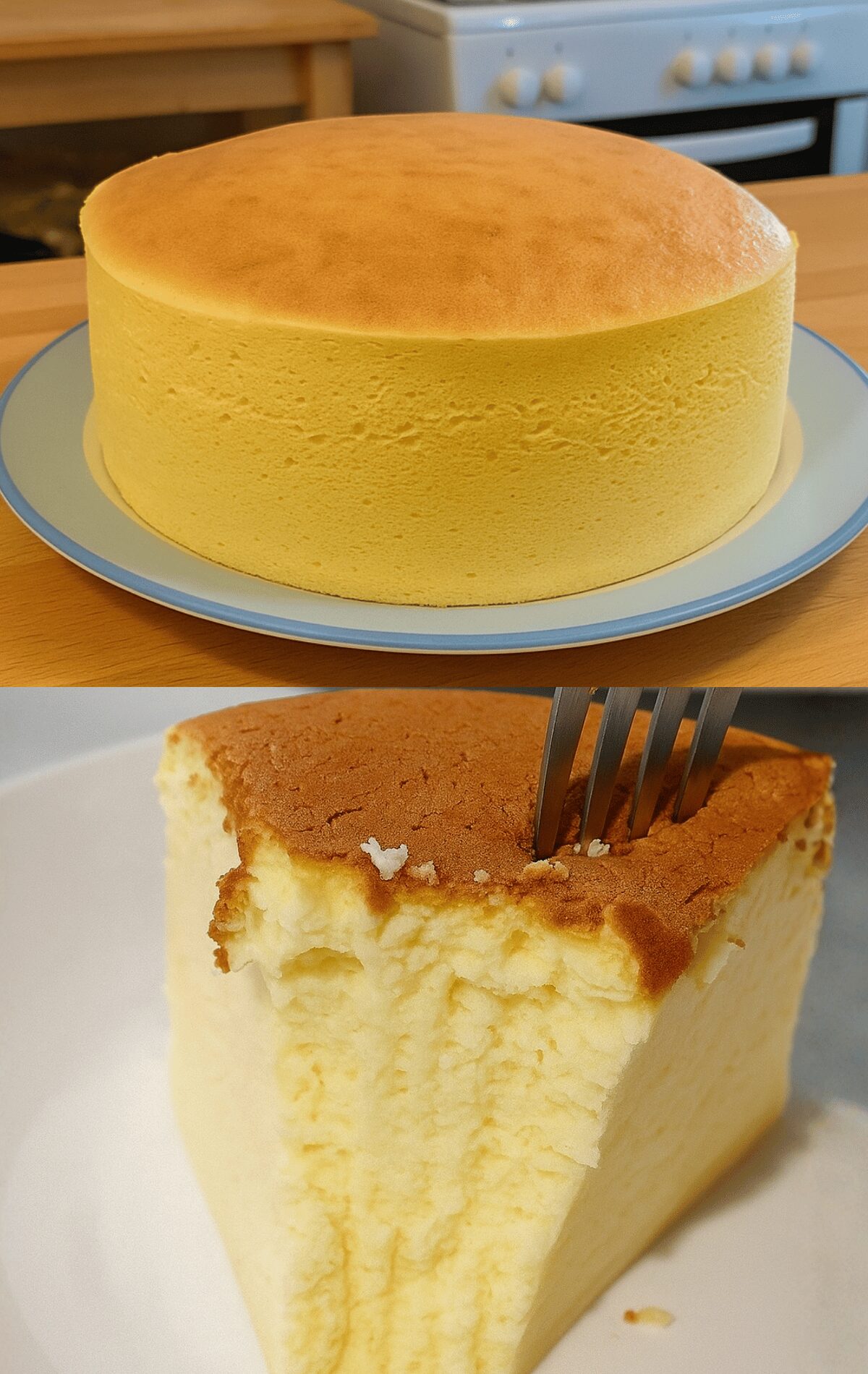 Cheesecake Japonais (Soufflé Cheesecake)