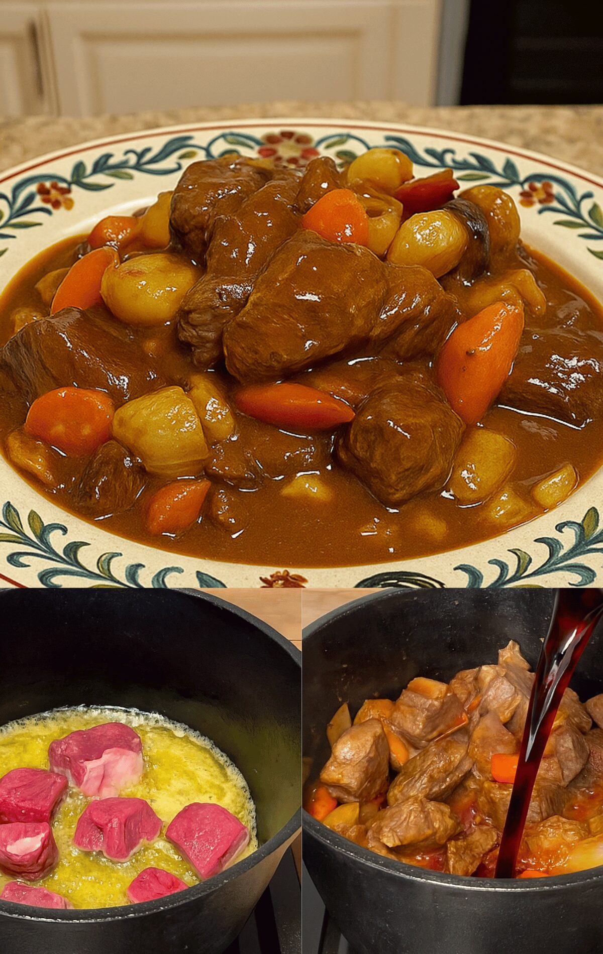 Bœuf Bourguignon Traditionnel