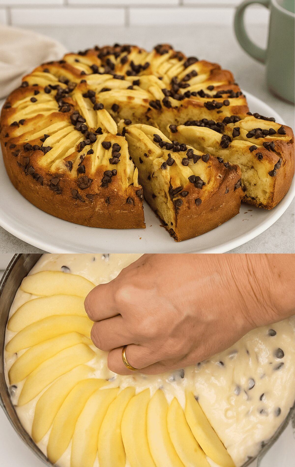 Gâteau aux Pommes et au Yaourt 