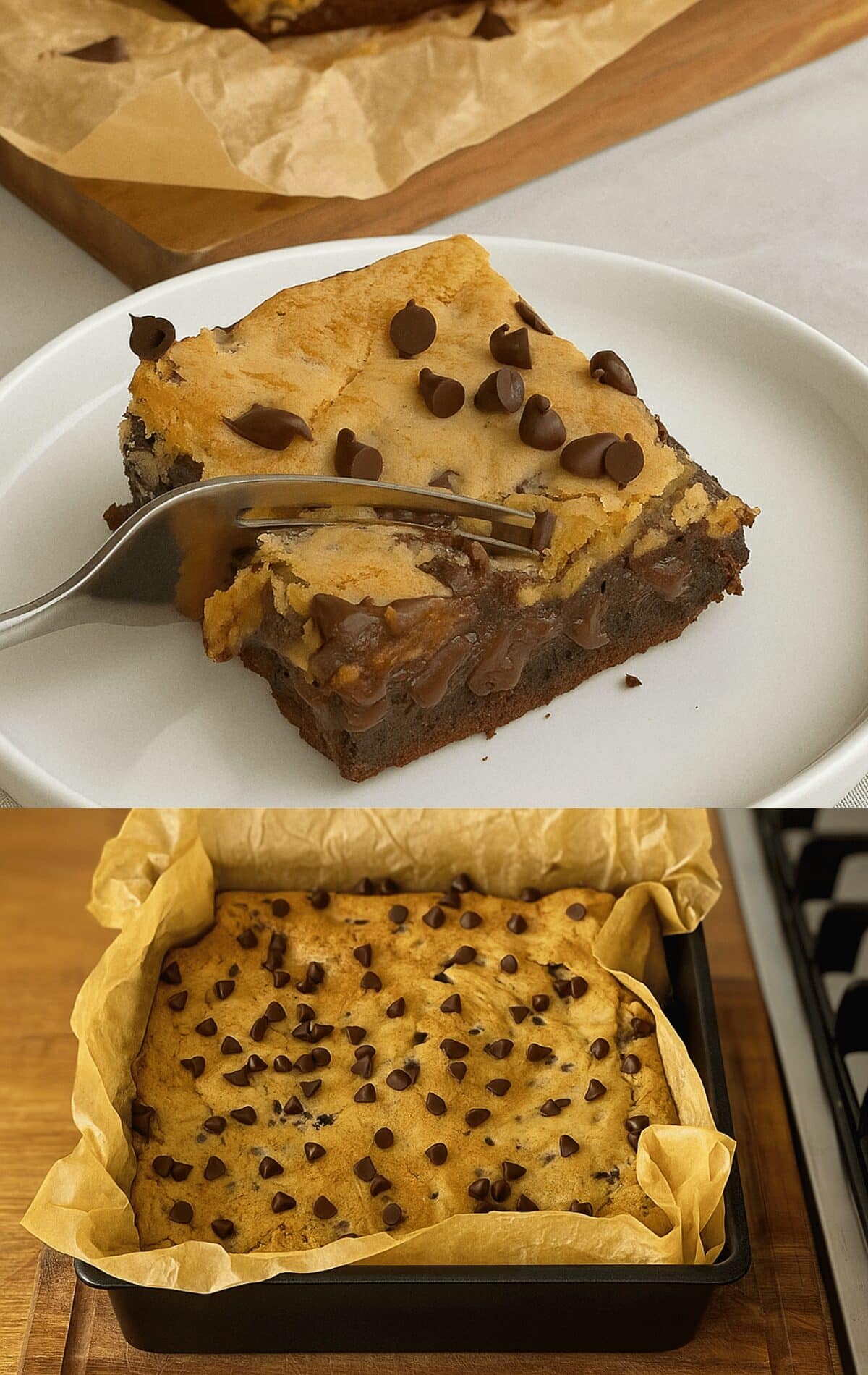  Brookies Parfait : Brownie + Cookie