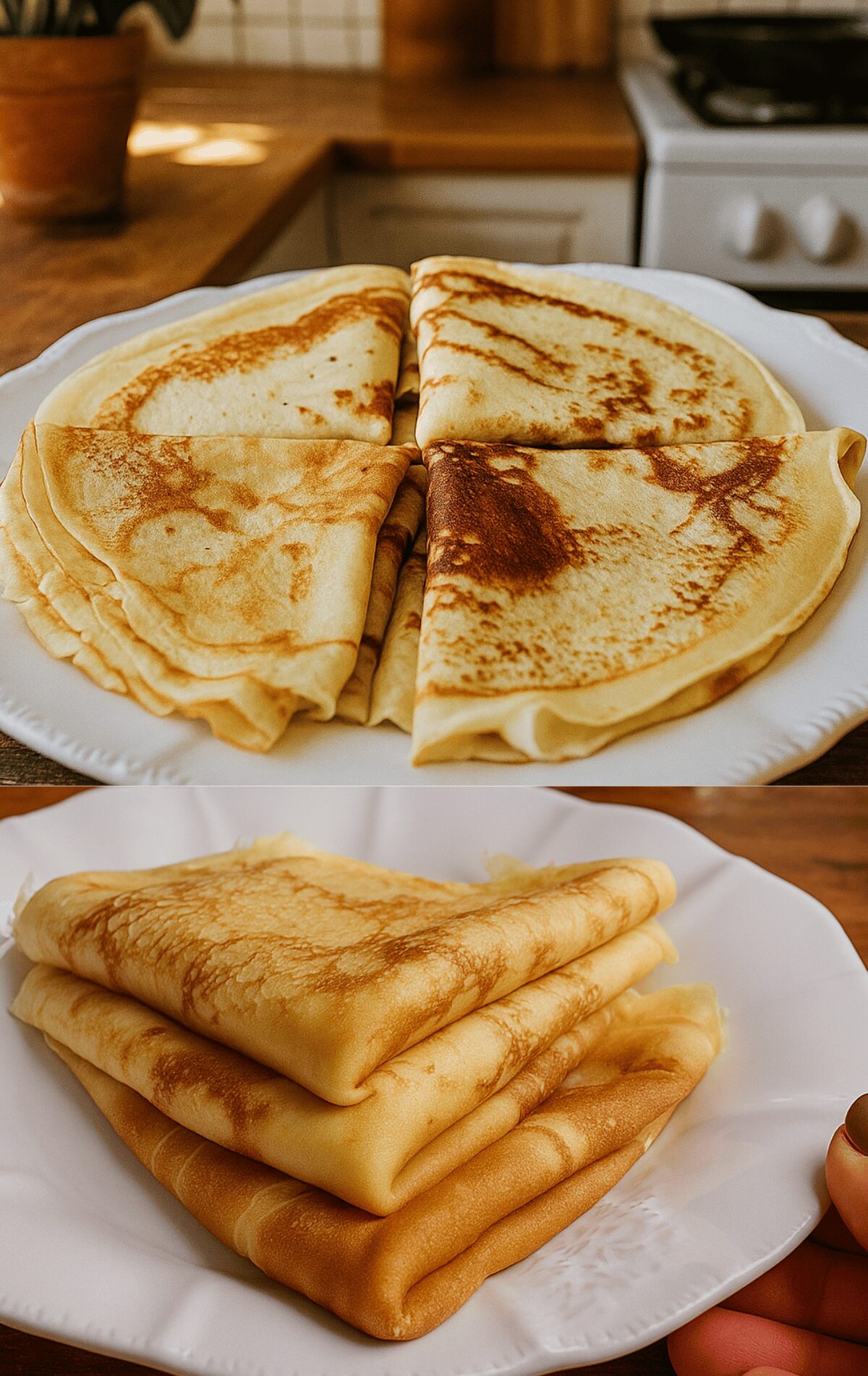 Recette de Crêpes Légères Sans Sucre Ni Beurre