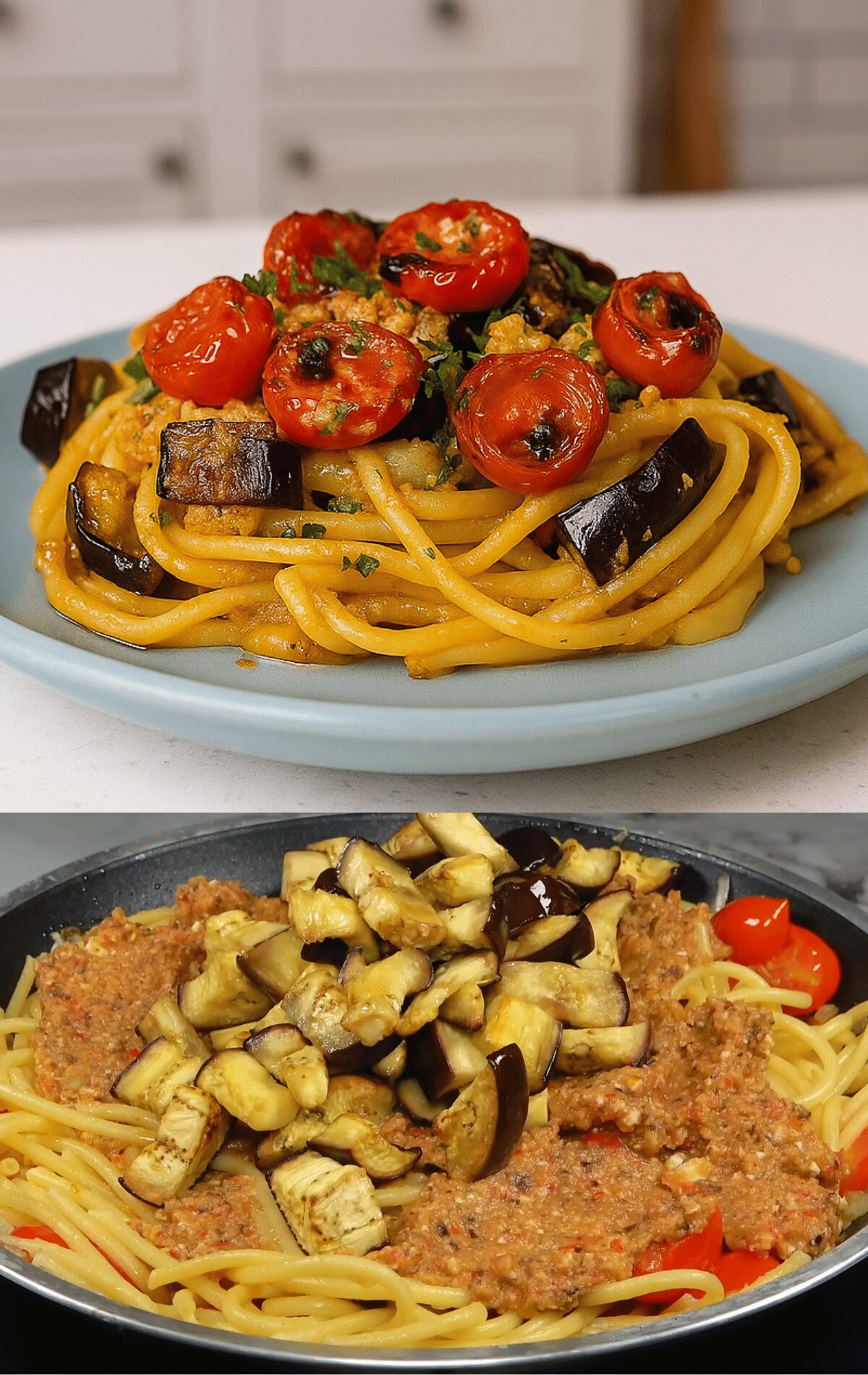 Pâtes aux Aubergines : La Recette Italienne Simple et Savoureuse