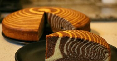 Cake Zébré Moelleux (Zebra Cake)