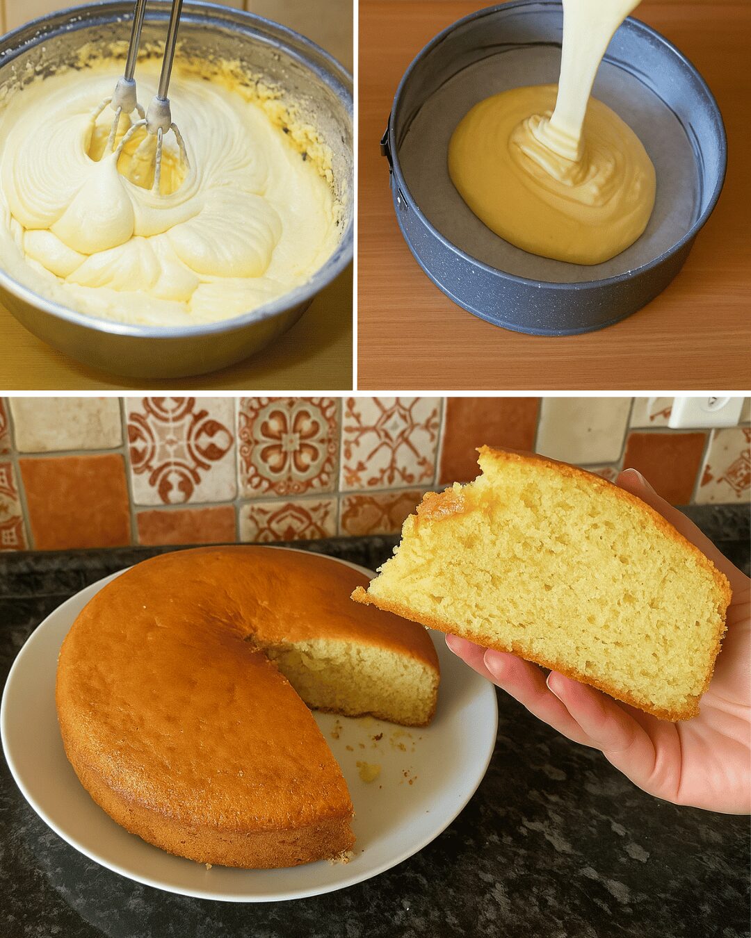 Gâteau au Yaourt 4 Ingrédients 
