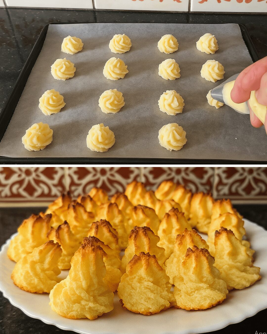 MACARONS À LA NOIX DE COCO