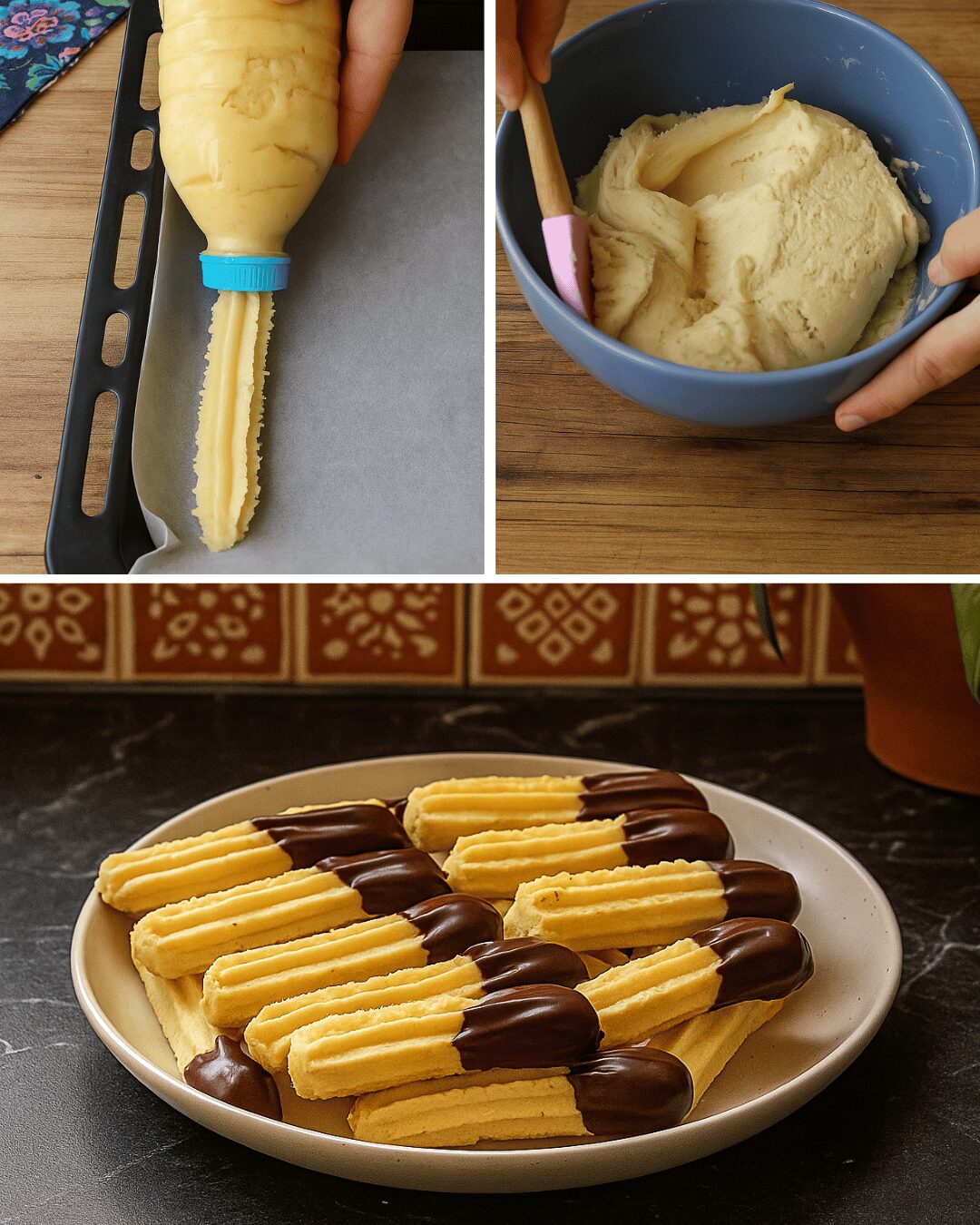 Biscuits Sablés Viennois (type “Spritz”)