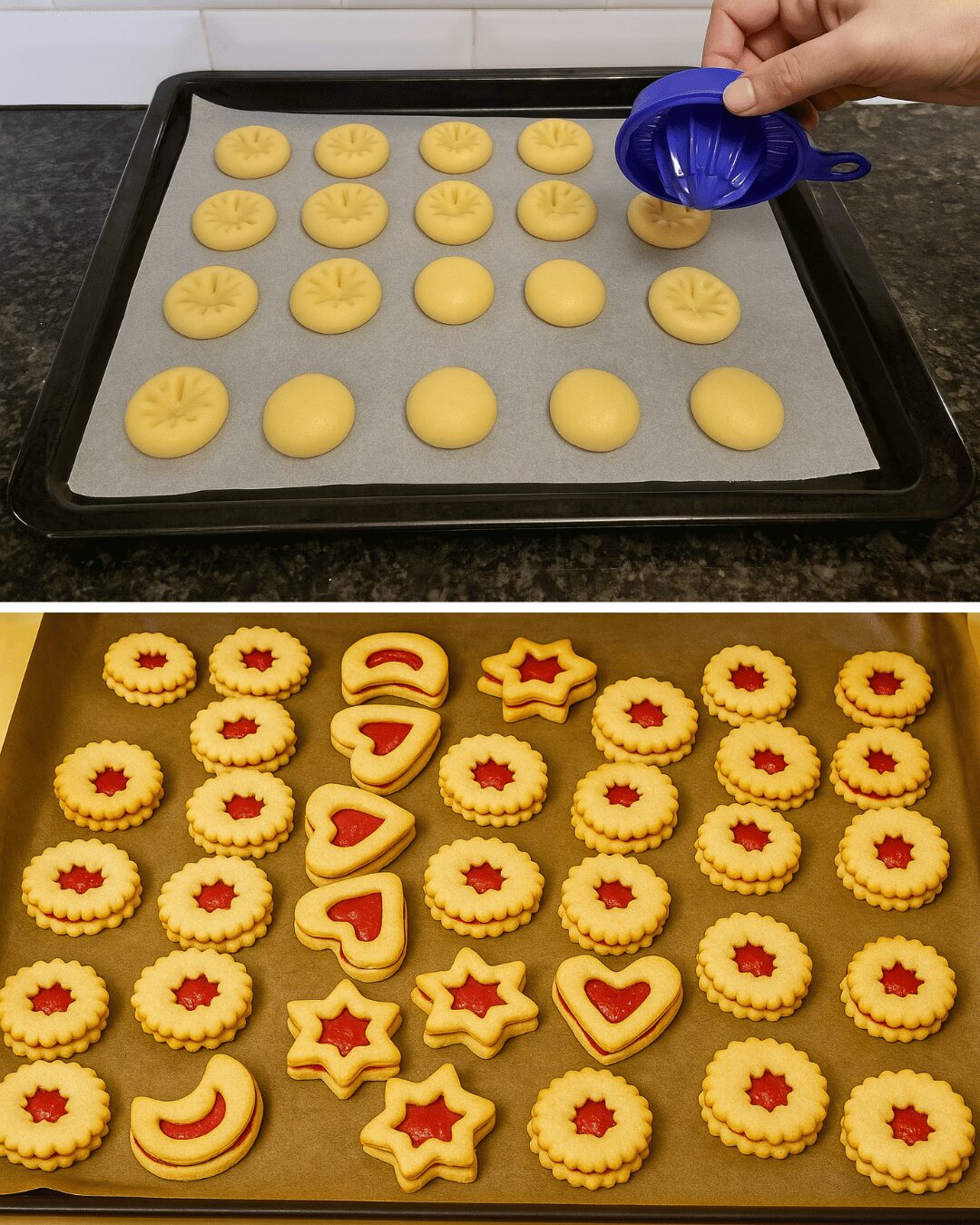 Biscuits Sablés à la Confiture