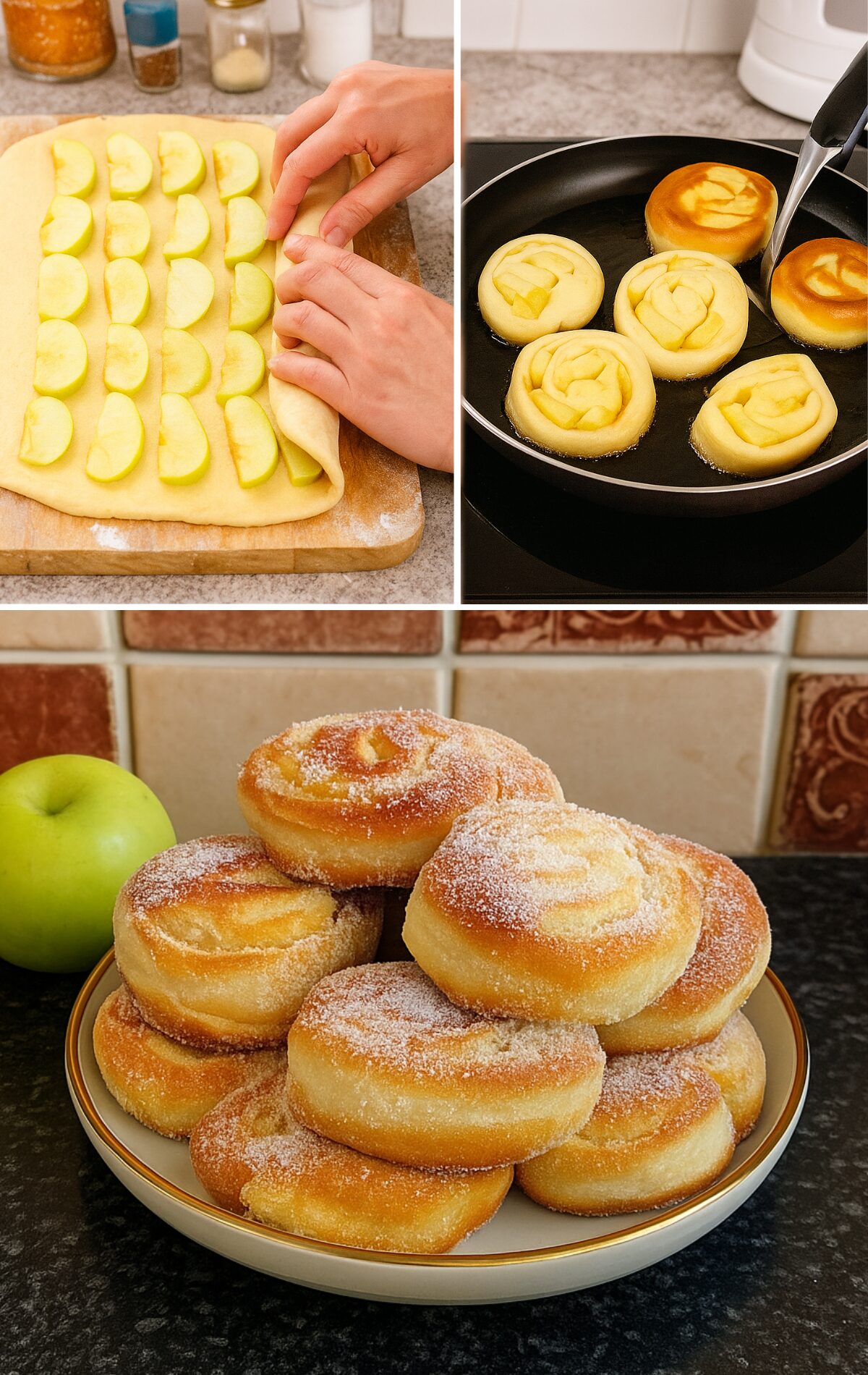 Rouleaux Frits Aux Pommes