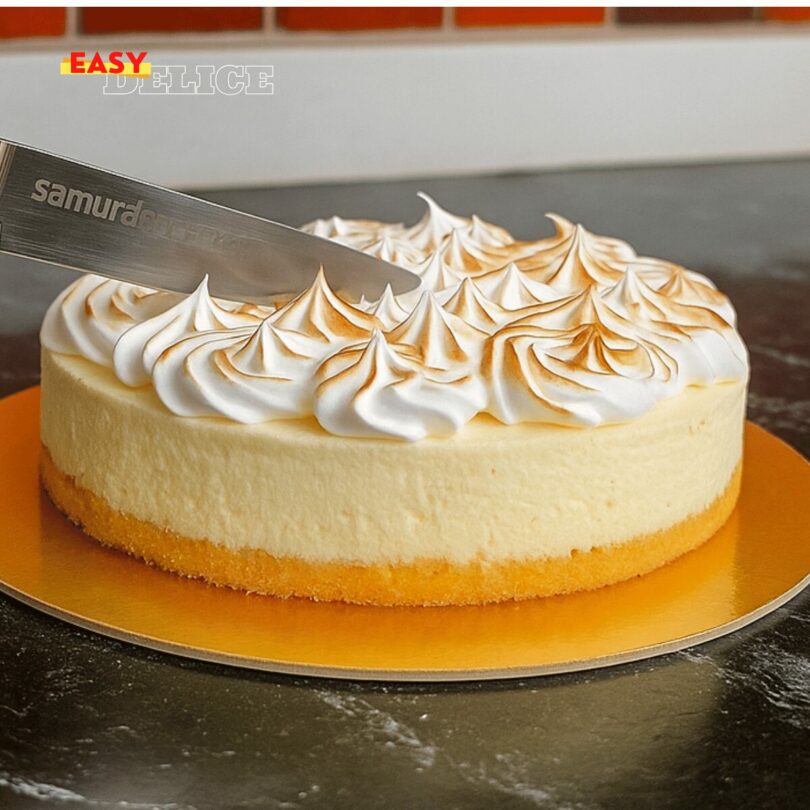 Gâteau Nuage au Citron Meringué