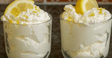 Crème au Citron (3 Ingrédients)