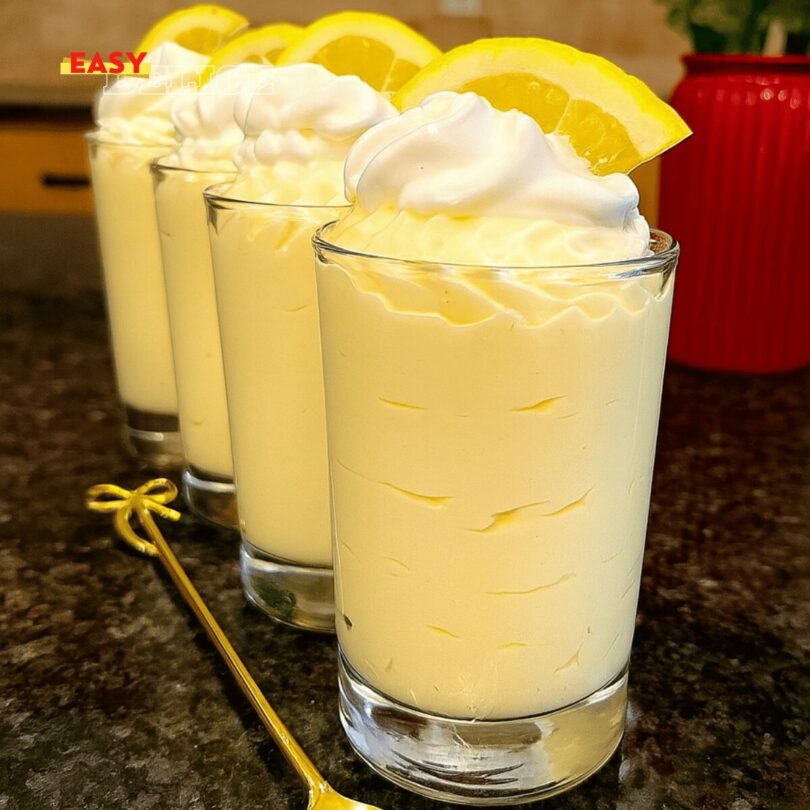 MOUSSE AU CITRON FACILE ET LÉGÈRE