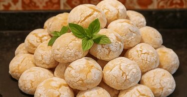 Biscuits Craquelés au Citron