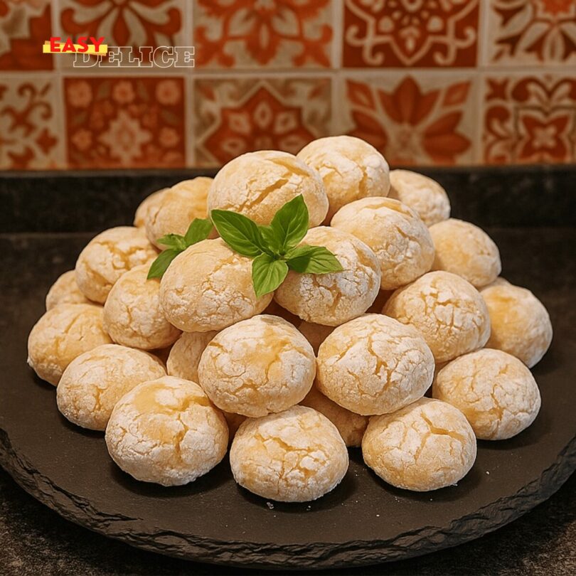 Biscuits Craquelés au Citron