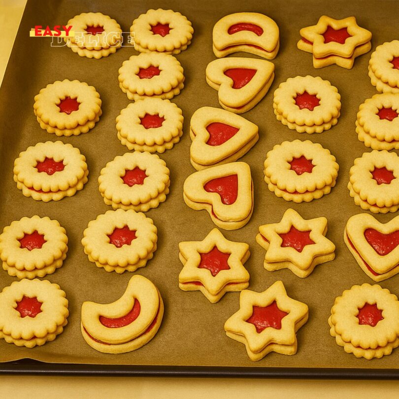 Biscuits Sablés à la Confiture