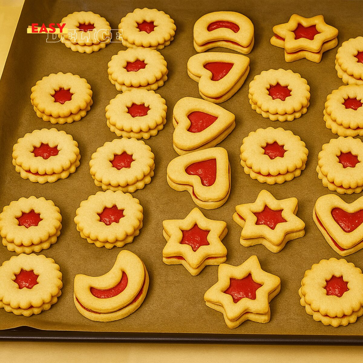 Biscuits Sablés à la Confiture