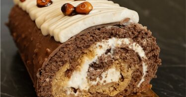 Bûche Praliné Maison – Ultra Gourmande & Facile
