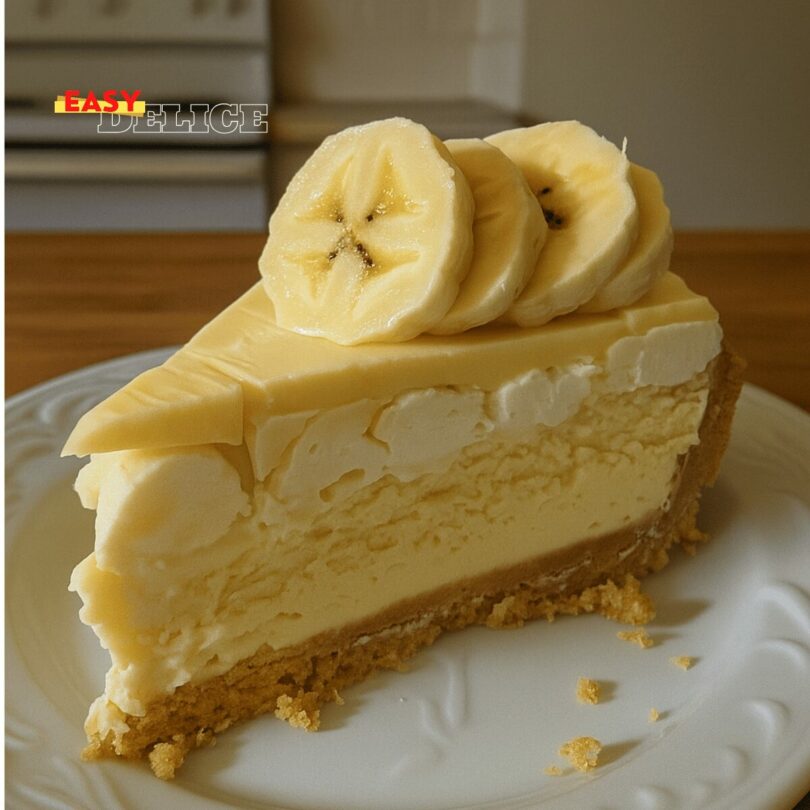 cheesecake à la crème de banane
