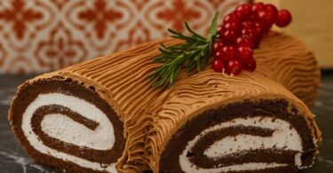 Bûche de Noël Enchantée