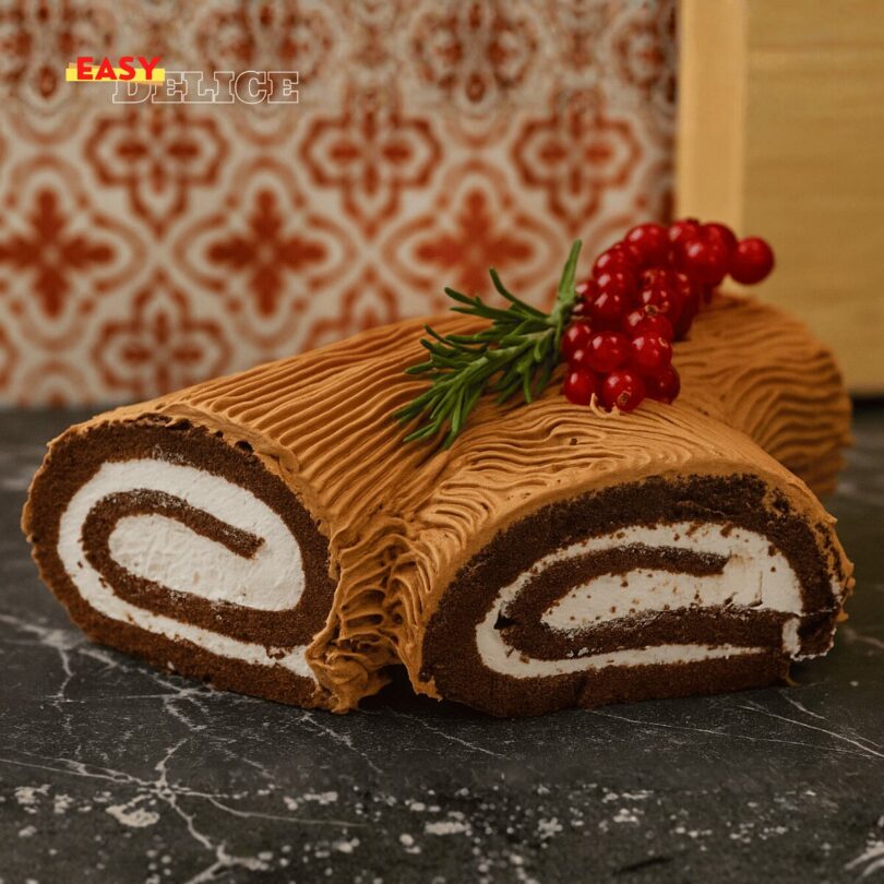Bûche de Noël Enchantée