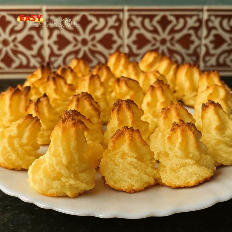 MACARONS À LA NOIX DE COCO