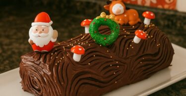 Bûche de Noël au Chocolat
