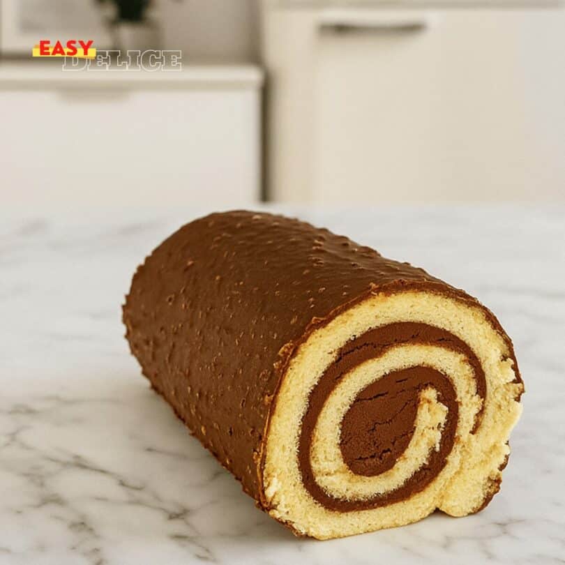 Bûche de dernière minute — Chocolat & Cacao