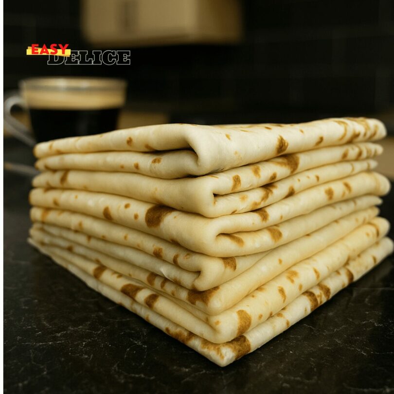 Crêpes Maison Moelleuses et Lisses