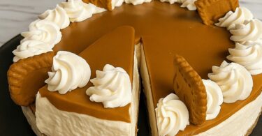 Cheesecake Sans Cuisson au Spéculoos