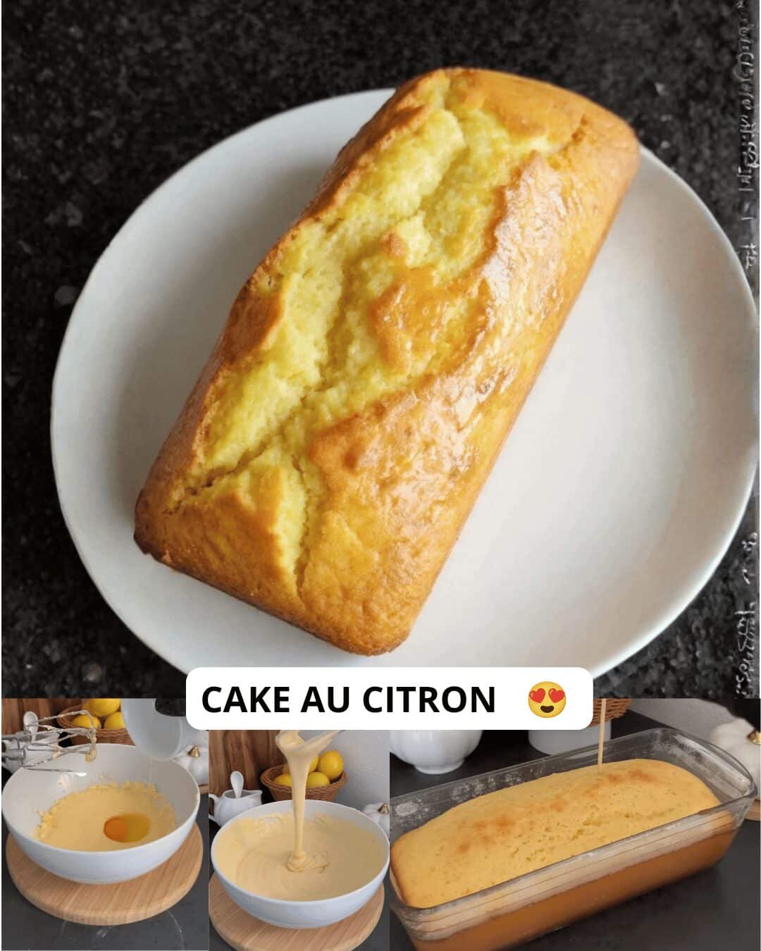 CAKE AU CITRON