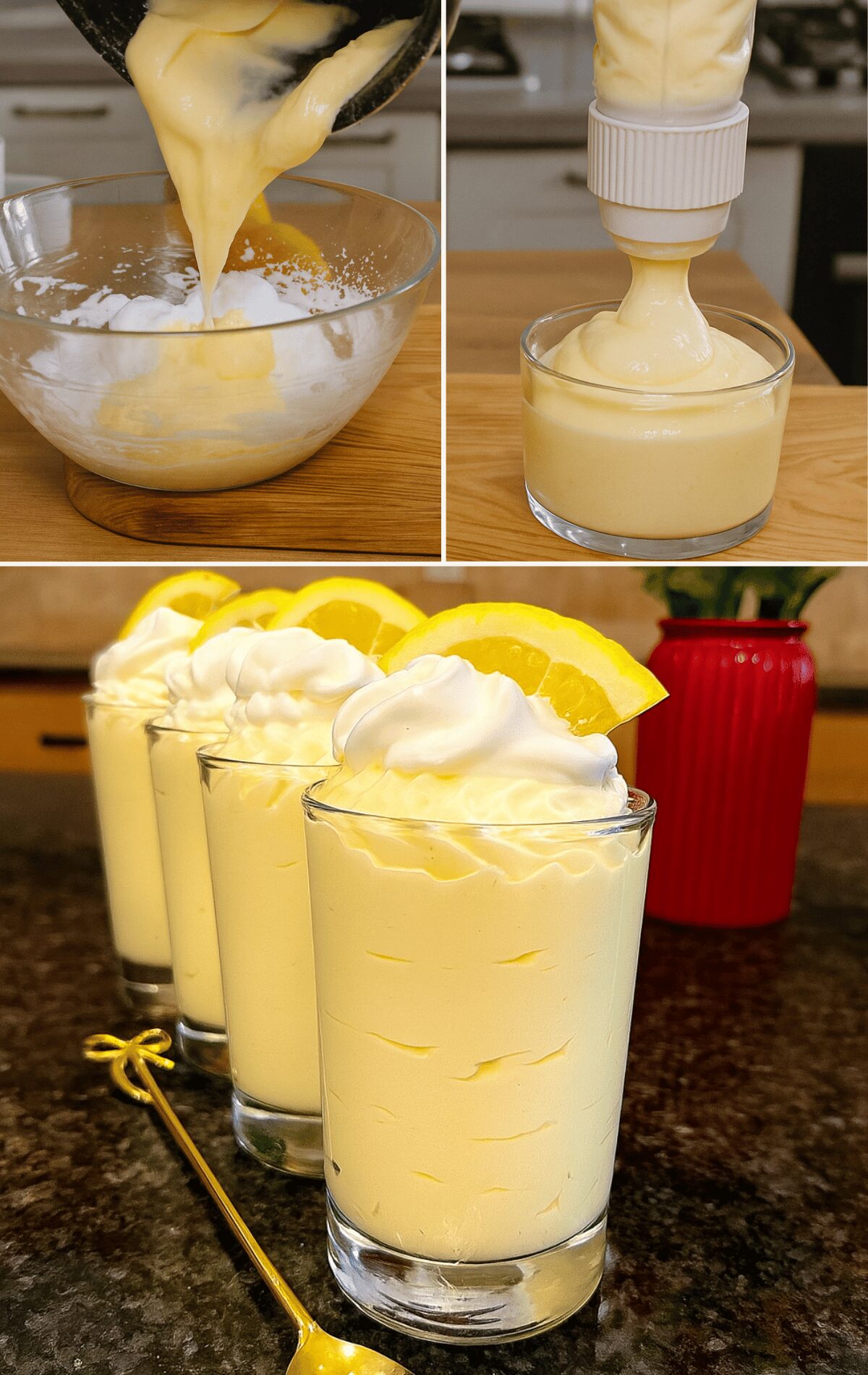 MOUSSE AU CITRON FACILE ET LÉGÈRE