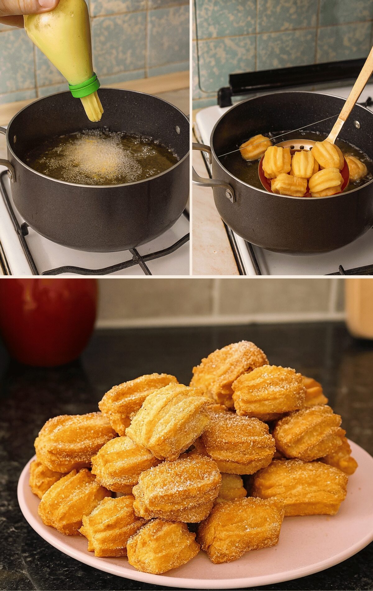 Mini Churros à la Bouteille