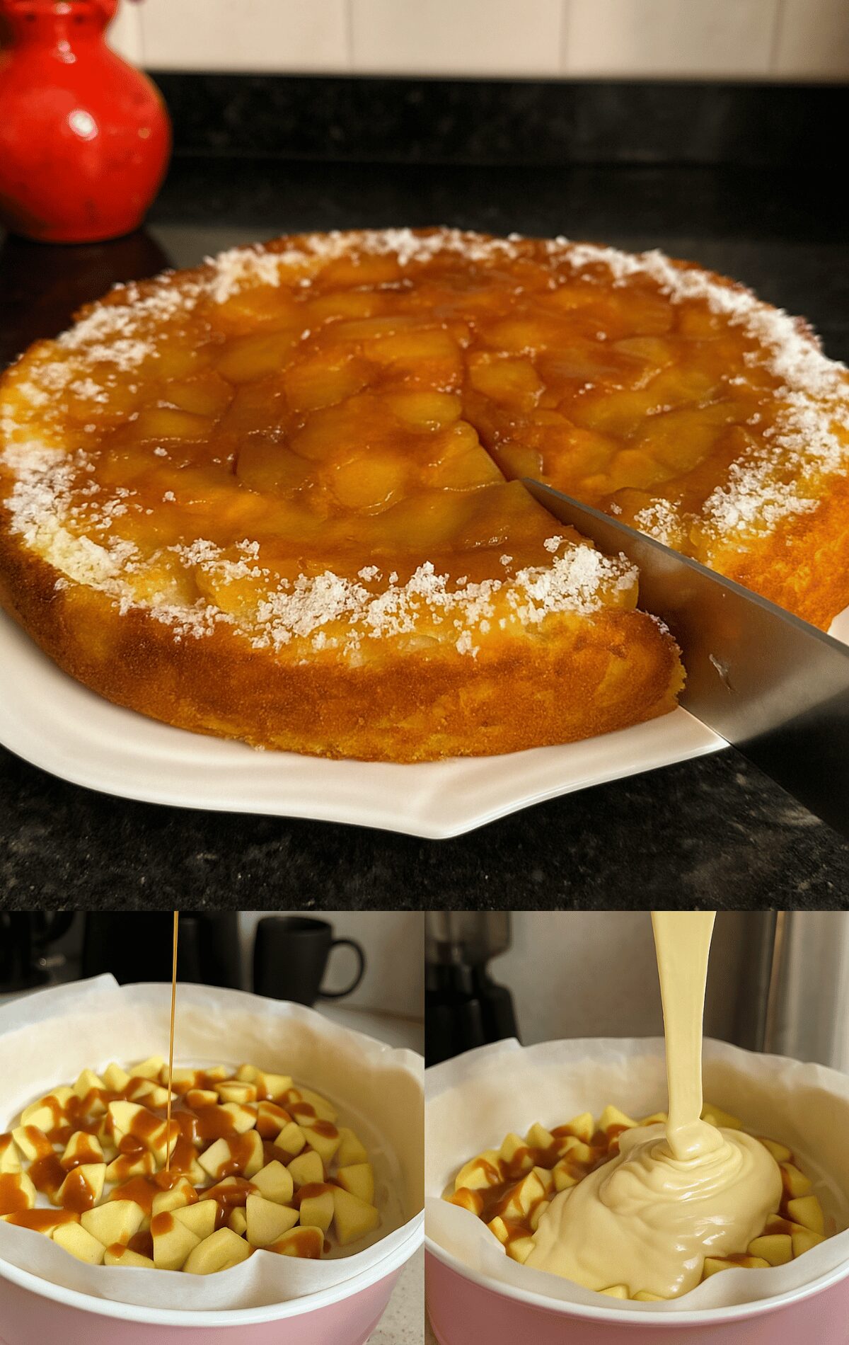 Gâteau aux Deux Pommes