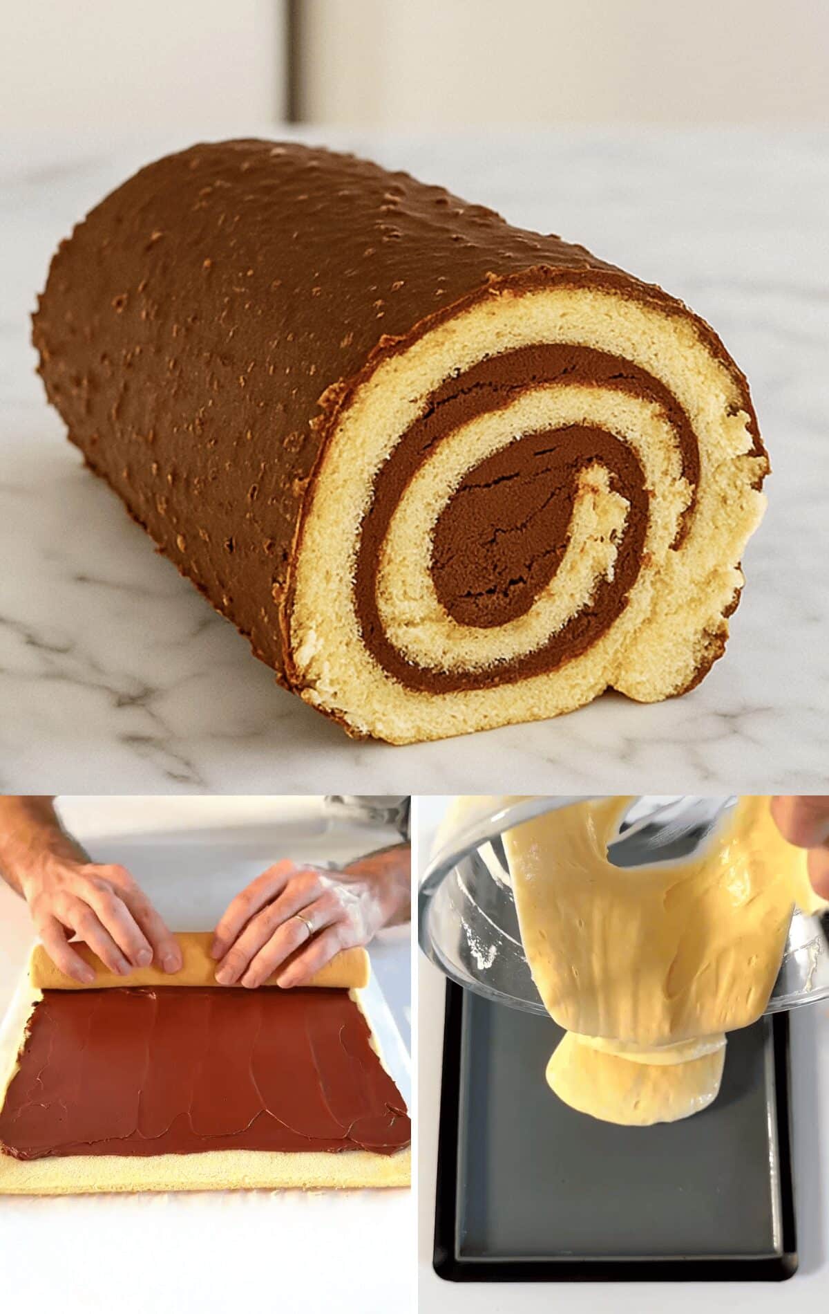 Bûche de dernière minute — Chocolat & Cacao