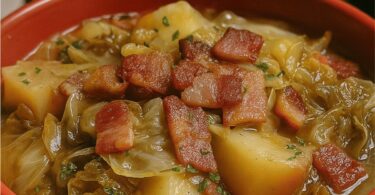 CHOU AUX POMMES DE TERRE ET BACON