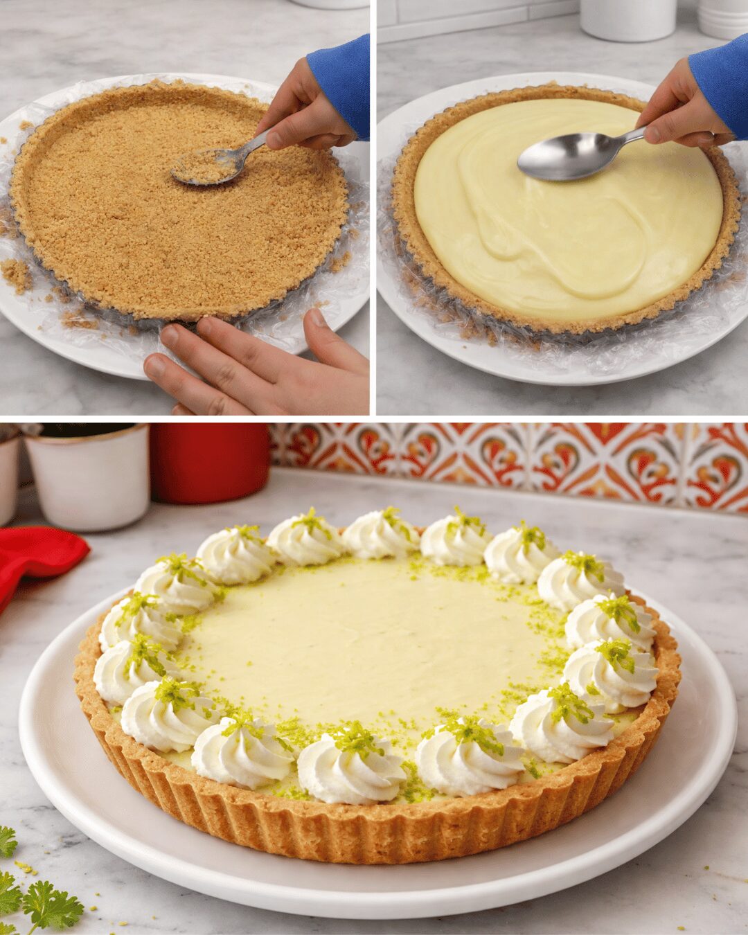 Tarte au citron sans cuisson 