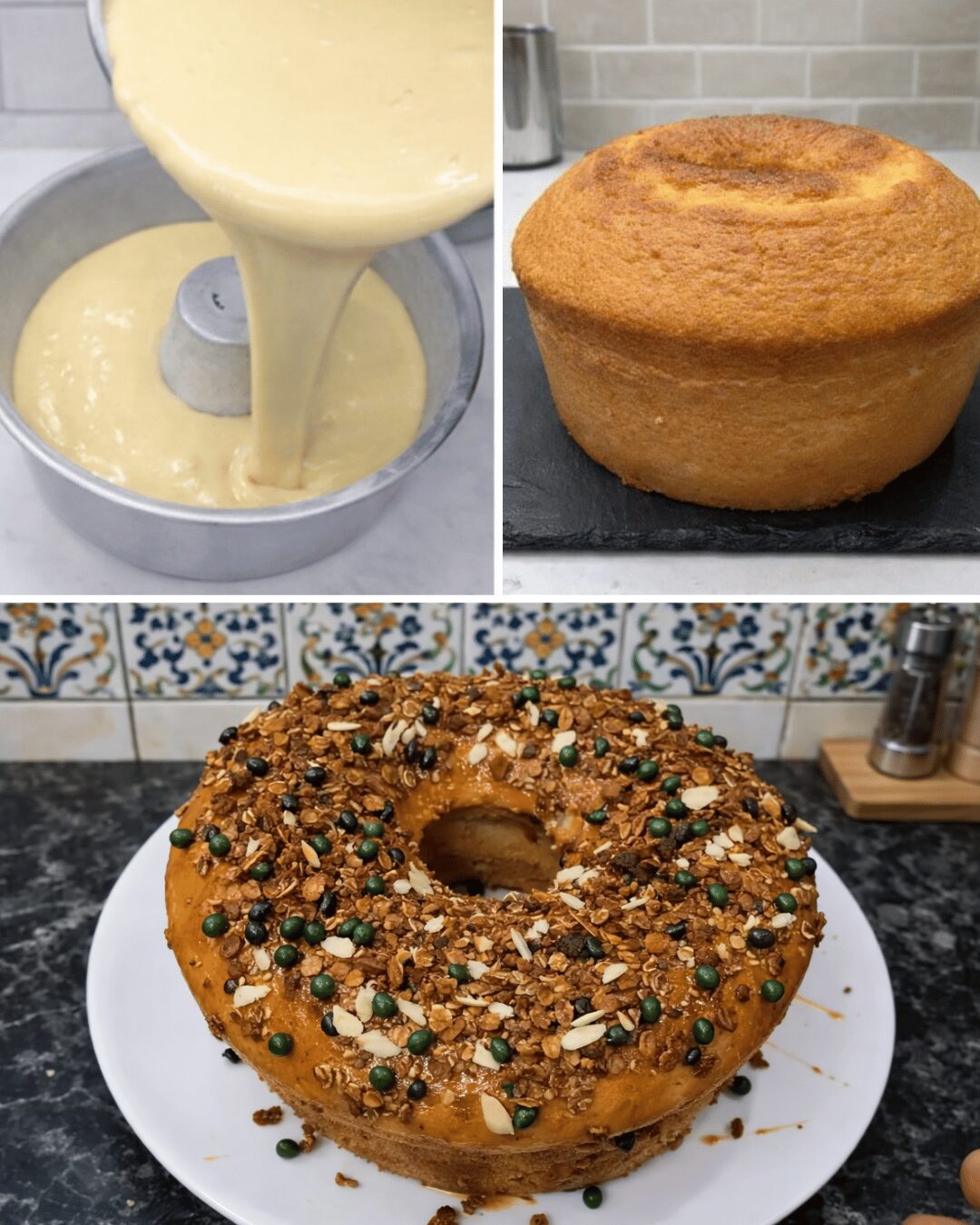 Gâteau ultra moelleux au caramel 🍰 Texture coton – volume doublé