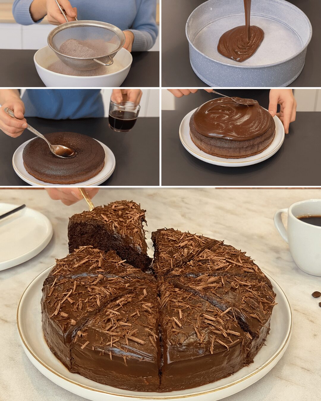 Gâteau Chocolat & Café