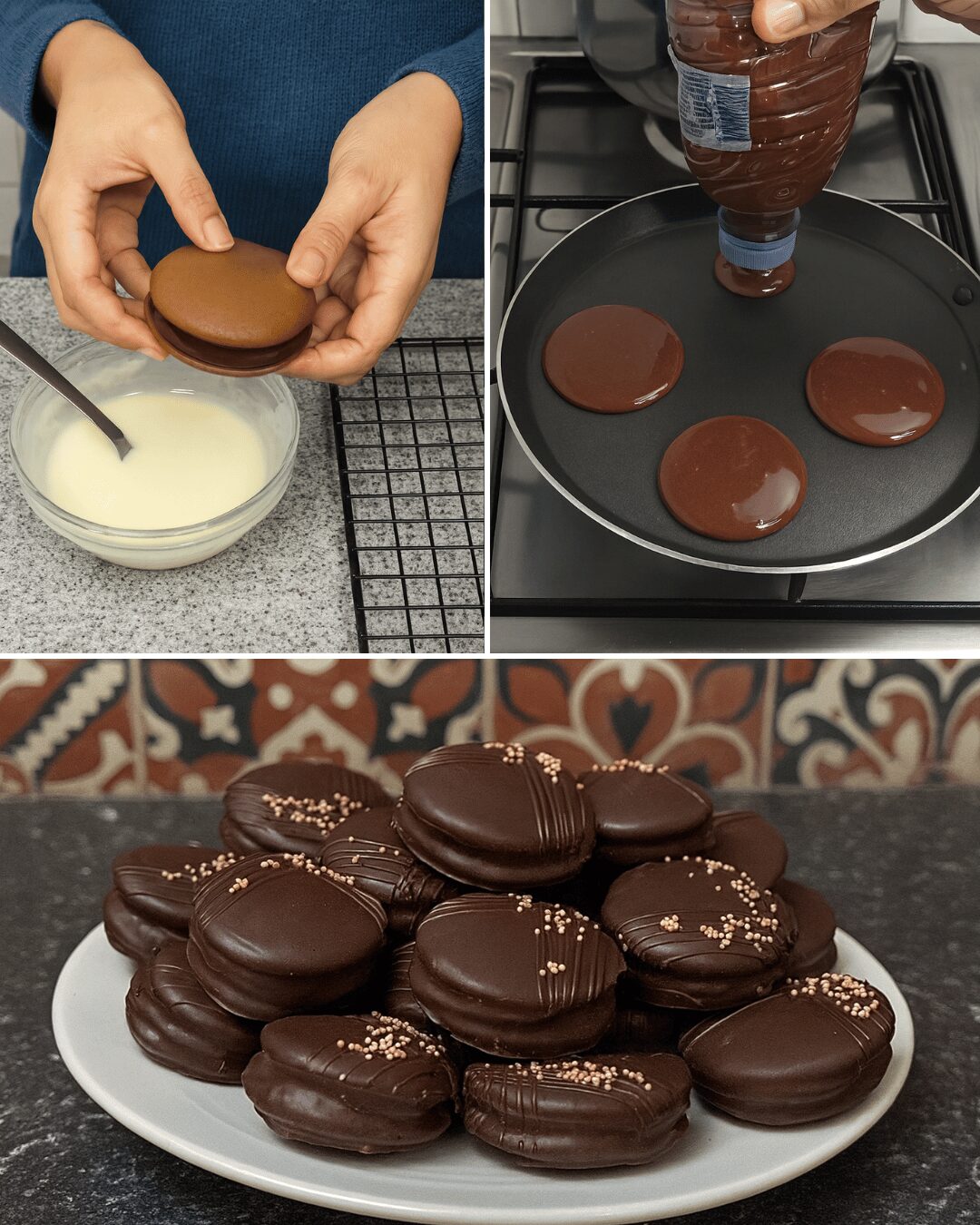 Biscuits Fourrés & Enrobés au Chocolat