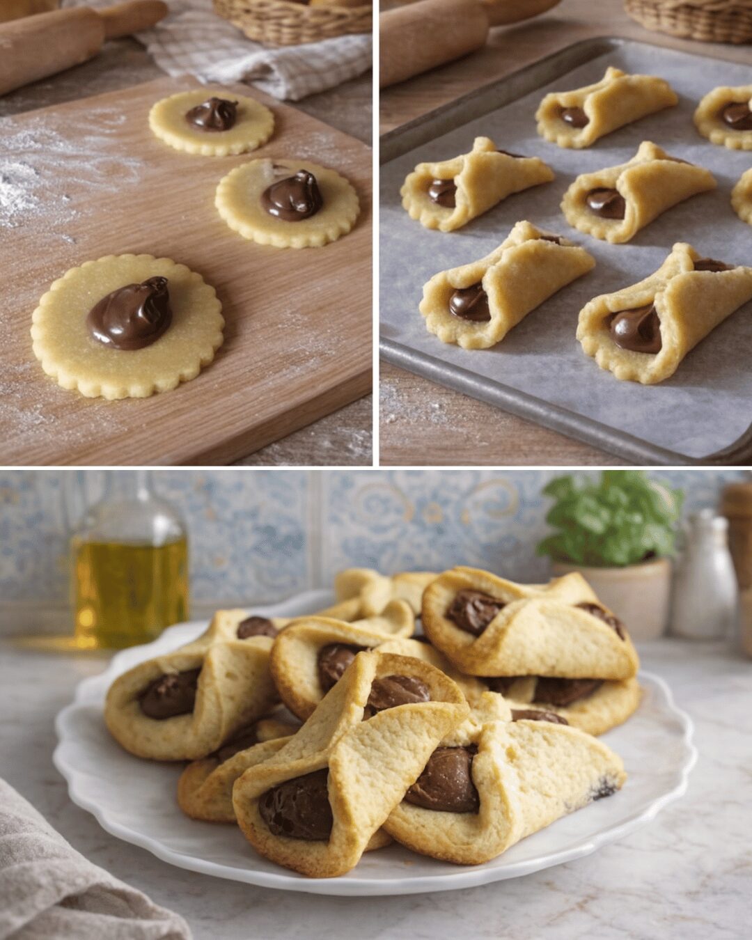 Biscuits Fourrés au Chocolat